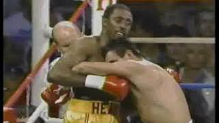 Thomas Hearns vs Juan Domingo Roldan [upl. by Benedikt]