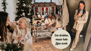 EEN DRUKKE MAAR FIJNE WEEK KERSTSHOOT CHOCOLADE MAKEN amp KERSTSHOPPEN🎄 MAMAVLOG  Cinns World [upl. by Wenonah]