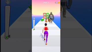 Twerk Race 3D Trailer Gameplay Walkthrough Update iOSAndroid Gameplay Lvl 3 shorts [upl. by Rochester608]