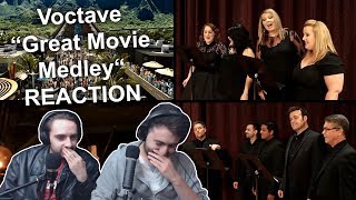 Singers ReactionReview to quotVoctave  Great Movie Medleyquot [upl. by Ahcsim]