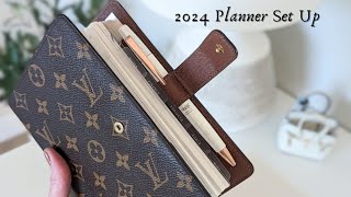 2024 Planner Set Up amp Flip Through  Minimal Planning [upl. by Gibb]