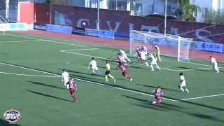 Calcio Serie D Gir G  Sarnese 1926Trastevere Calcio 42 Highlights [upl. by Notyap635]