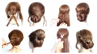 😍 7 EASY DIY Elegant Hairstyles Compilation 😍 Hairstyle Transformations [upl. by O'Neill]