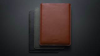 WOOLNUT  Leather Sleeve for MacBook [upl. by Aicatsue]