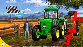 Farming Simulator 23  How To Make A SILAGE Silage Bales With Old JOHN DEERE [upl. by Blader]