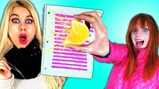 13 SCHOOL HACKS you wish you already knew Back to School Life hacks 🎓 [upl. by Naux]