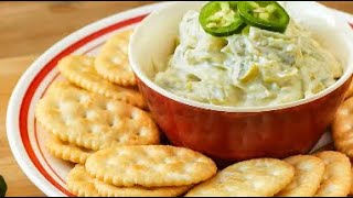 Jalapeno Artichoke Dip [upl. by Ynagoham259]