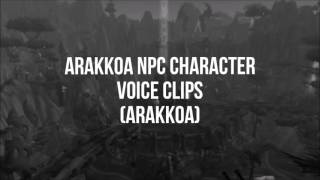 World of Warcraft  All Arakkoa NPC Quotes [upl. by Boone]