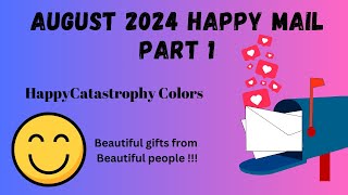 Happy Mail August 2024 Part 1 [upl. by Nonarb772]