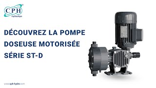 Découvrez la pompe doseuse motorisée série STD [upl. by Llerdnod]