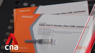 COVID19 Several Singapore clinics offering Sinovacs vaccine close registrations amid high demand [upl. by Annoed]