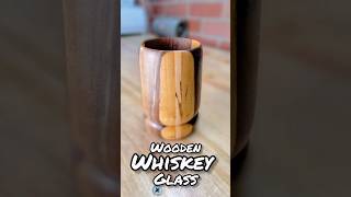 Wooden Whiskey Glass 🥃 [upl. by Gayle]