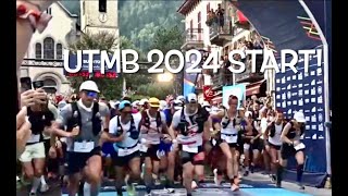 UTMB 2024 LIVE Chamonix START for the 171k  Salida Chamonix 171k [upl. by Atorod421]