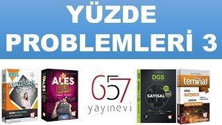 Yüzde Problemleri 3  KPSS  ALES  DGS  Umut Türkyılmaz [upl. by Prentice]