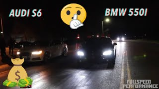 Heatsync Tuned 550i VS Audi S6 Stage 3 [upl. by Nickolaus]