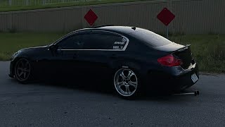 G37 Sedan Gets A Welded Diff  Drifting Almost Hit Someone [upl. by Frodine]