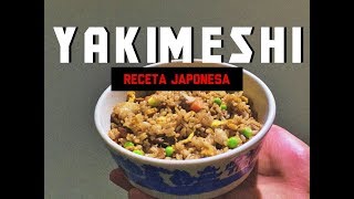 YAKIMESHI l COMO HACER ARROZ FRITO l PACOCINAR [upl. by Wallach]