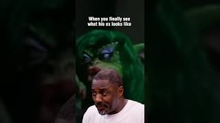 When you see what his ex looks like  Gremlins  Idris Elba Hot Ones Eating Wings Cough  Ruby Red [upl. by Kinna224]