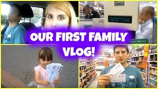 UK Family Vloggers go Extreme Couponing [upl. by Eemiaj]