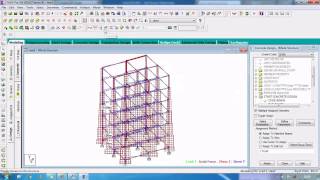 STAAD Pro Tutorials  Design of RCC Multistorey Building Part 1  Day 6 [upl. by Gnem392]