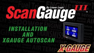 ScanGauge 3 Install Setup and Auto XGauge Search [upl. by Vite]