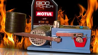 Motul 8100 Power 5W30 Engine Oil Test 100°C Piotr Tester [upl. by Stclair752]