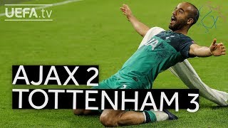 AJAX 23 TOTTENHAM UCL HIGHLIGHTS [upl. by Elleinaj]