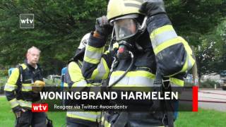 Woerden TV  Binnenbrand Harmelen [upl. by Aileno]