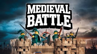 Lego Medieval War  Raid and Siege  Lego Castle Stop Motion [upl. by Philippa]