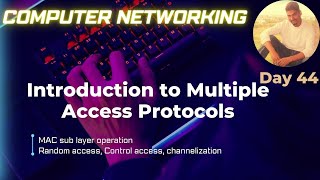 Introduction to Multiple Access Protocols  Random Access  Controlled Access  Channelization  CN [upl. by Fayina]