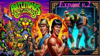 ⭐👉 TMNT Battletoads Double Dragon The Revenge  OpenBoR Games [upl. by Ahsikar]