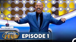 Family Feud South Africa Episode 1 [upl. by Oribel]