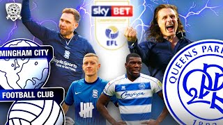 😴 BORE DRAW Birmingham 00 QPR  Live EFL Championship WatchAlong Stream [upl. by Denby]