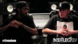 Nipsey Hussle speaks about his differences w Dr Dre Cali Hip Hop and Crenshaw [upl. by Bornie515]