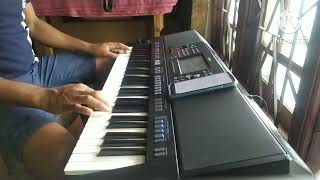 කුමුදුලියේ කැරොකේ kumuduliye sanda eliye karaoke psr sx700 [upl. by Imled]