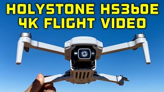 Holystone HS360E 4K Flight Video [upl. by Vivien]