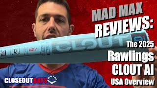 Rawlings Clout AI USA Bat RUS5C10 10oz 2025 [upl. by Rubliw135]