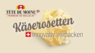 Chäs Knowhow Tête de Moine AOP innovativ verpacken [upl. by Yensehc]