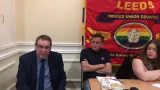 Aiden McCarthy Usdaw divisional political officer [upl. by Nelg]