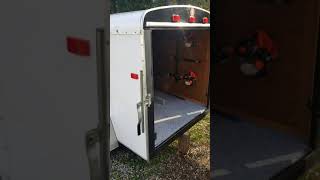 5x8 Enclosed trailer Part 4 [upl. by Ettinger171]