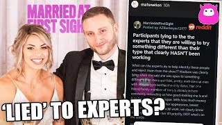 Viewers accuse Madison of ‘lying’ to the MAFS experts to get cast on the show [upl. by Neiluj]