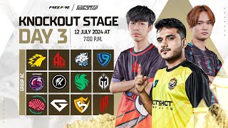 UR ESPORTS WORLD CUP  KNOCKOUT STAGE DAY 3 [upl. by Adikam]