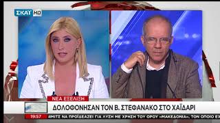 Δολοφονήθηκε ο Βασίλης Στεφανάκος [upl. by Beal]