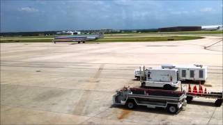 American Airlines MD83 Taxi and Takeoff From San Antonio [upl. by Asenab]