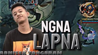 MANIPUR CHOU  NANGNA LAPNA  ABHISEK TONGBRAM FELIX YUMNAM mlbb mobilelegends [upl. by Champaigne]