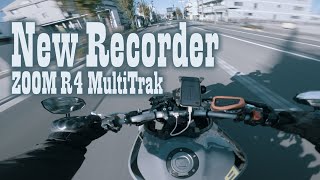 MT09 Akrapovic  ZOOM R4 MultiTrak 32Bit float recording  PURE SOUND [upl. by Mcfadden]