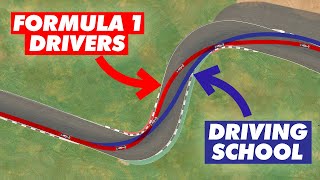 Why F1 Drivers Use WEIRD Racing Lines [upl. by Ainesej668]