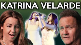 Vocal Coaches React To Katrina Velarde Mariane Osabel  Bridge Over Troubled Water [upl. by Eicyak]