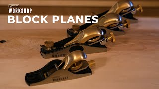 Axminster Workshop Block Planes [upl. by Cacia]