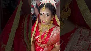 Real Bride  makeupartist makeup makeuplover makeuplook makeupdesigner makeupshorts shorts [upl. by Neelyaj]